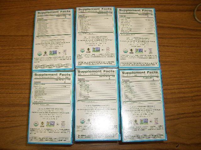 6 Boxes Traditional Medicinals Tea,Organic Weightless w/ Cranberry 16 Bags in ea