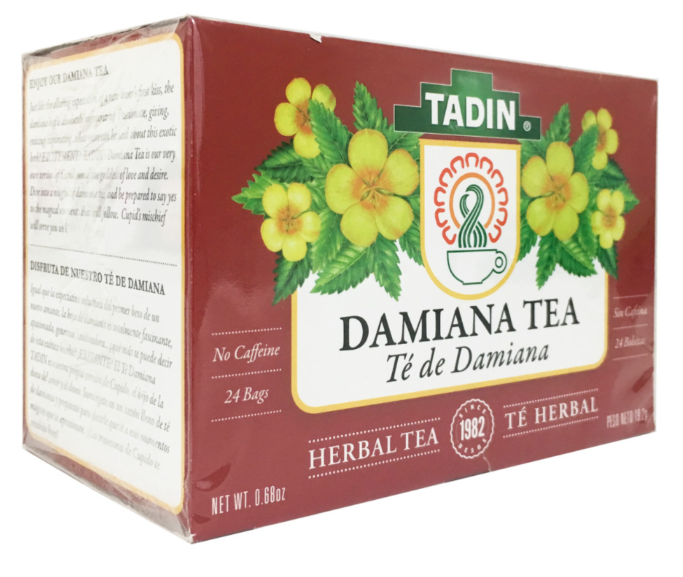 TADIN DAMIANA TEA 24 bags, 1 box Exp 2/ 2026