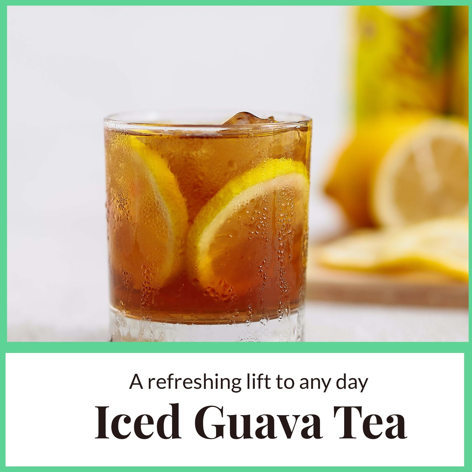 50 Guava Leaf Tea Bags, Made with 100% Natural Guava Leaves, Herbal Tea