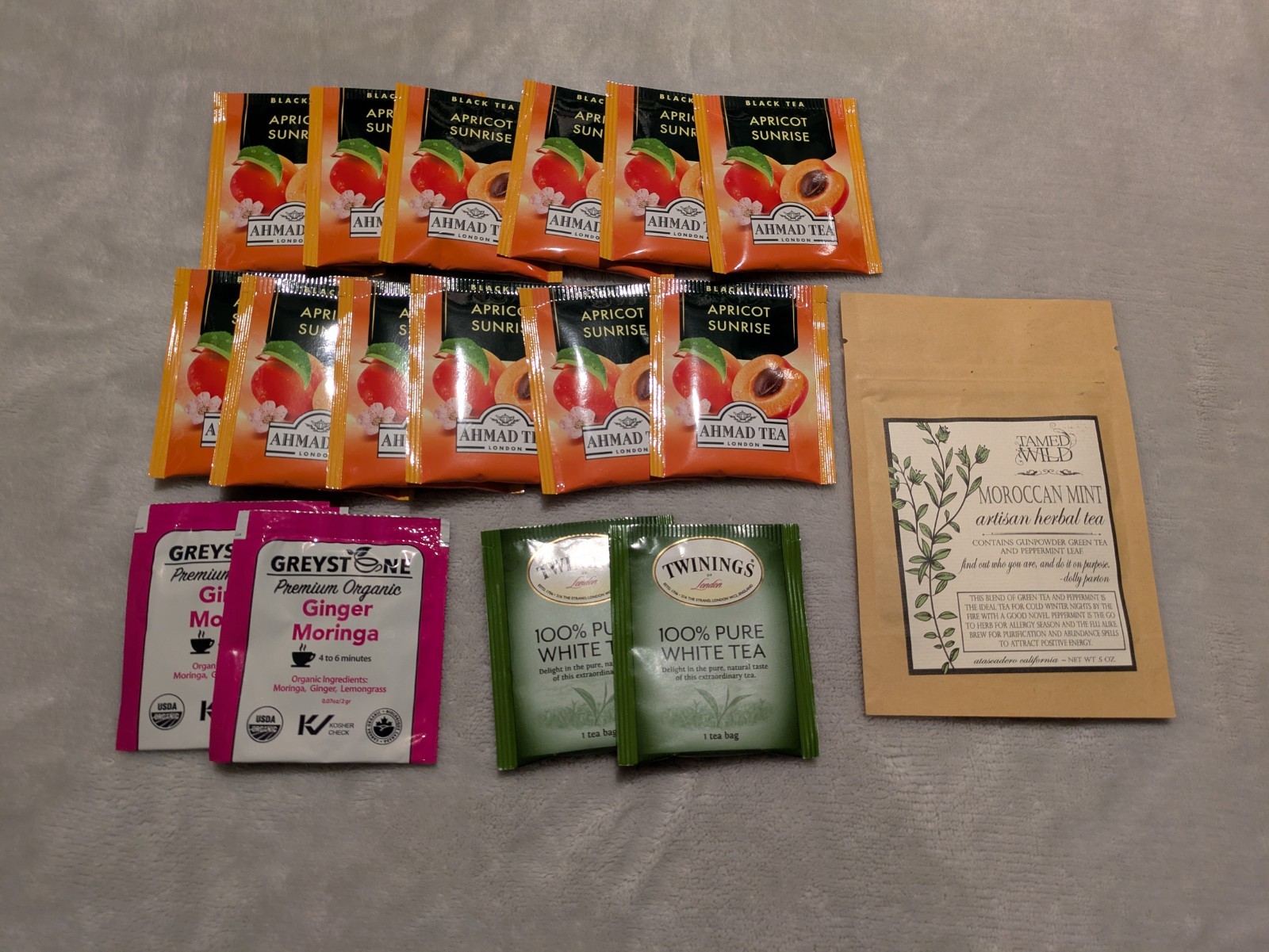 Tea Bundle. Tea bags and loose leaf