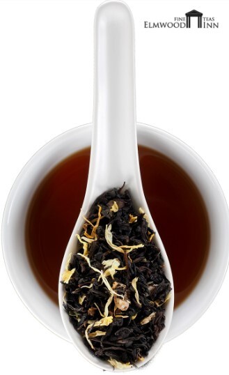 Elmwood Inn Fine Teas, Peach Black Tea, 16-Ounce