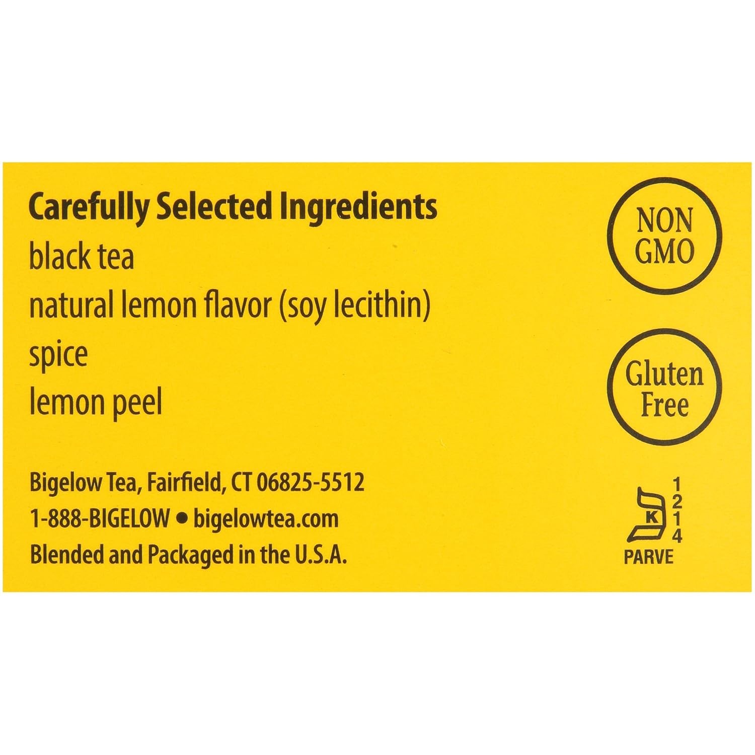 Bigelow Lemon Lift Black Tea – 84 Bags (3 Boxes)