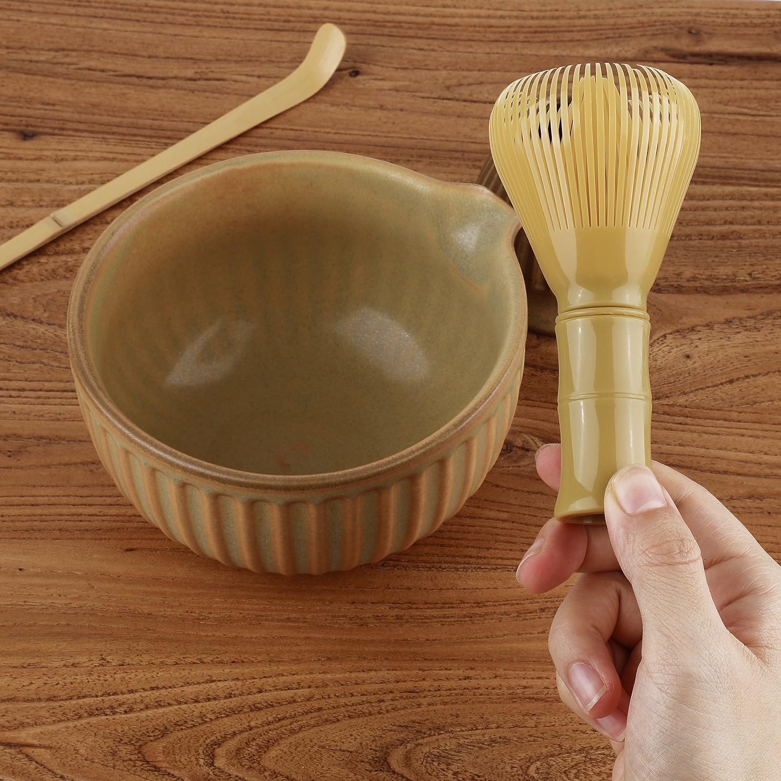 Matcha Whisk Chasen Brush Tools for Matcha Green Tea Reusable Whisk Prepare J…