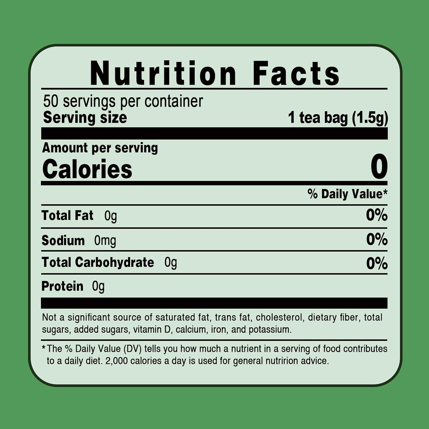 50 Count Chanca Piedra Herbal Tea Bags | Gentle Kidney Support & Wellness