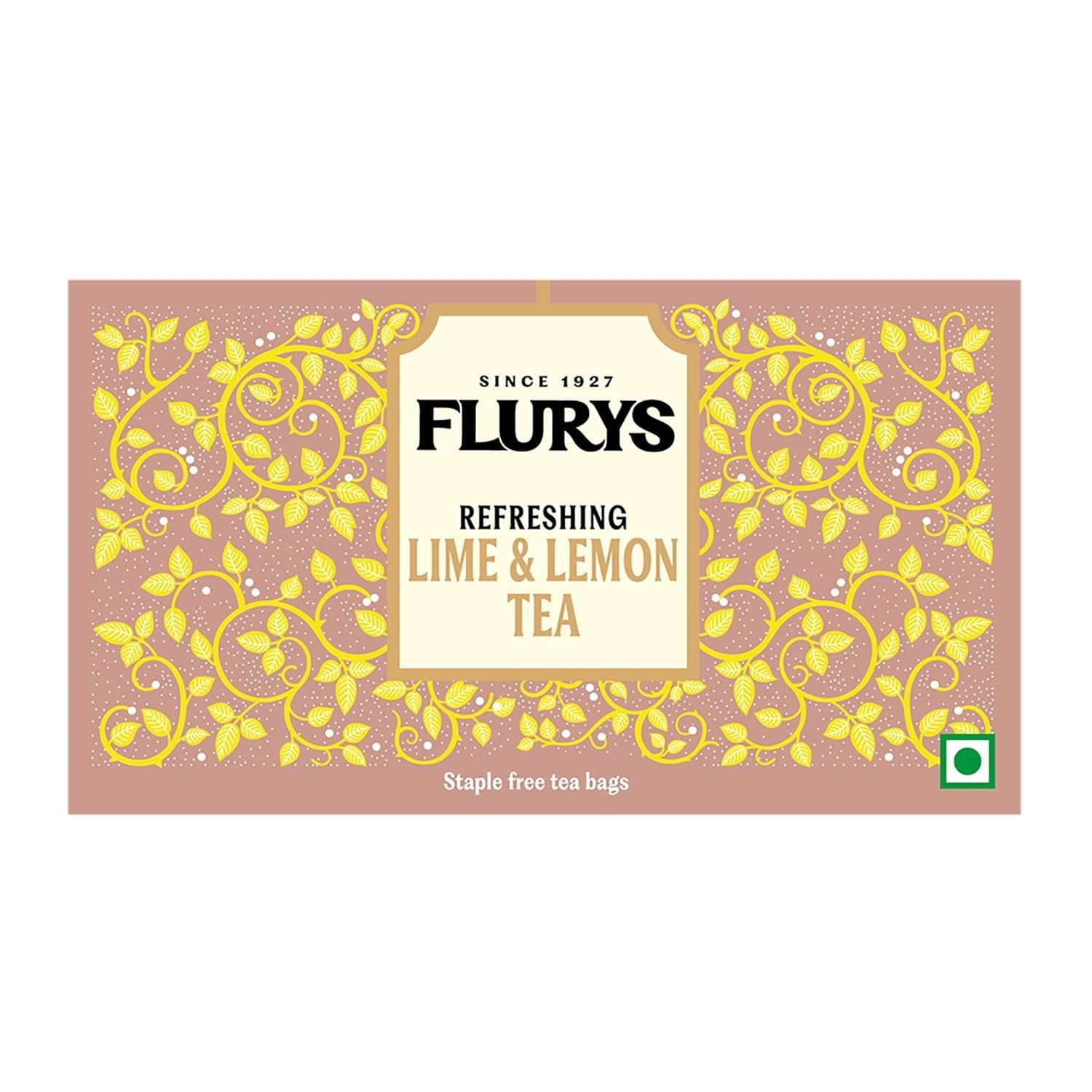 Ty-phoo Flurys Refreshing Lime & Lemon Flavoured Tea – 25 Tea Bags | 45g
