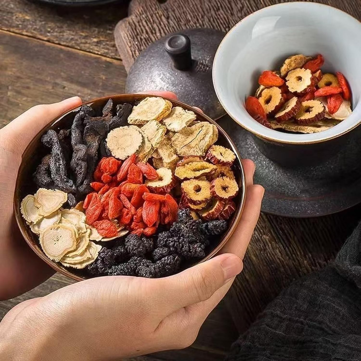 Ginseng Five Treasures Tea – Liver & Kidney Support