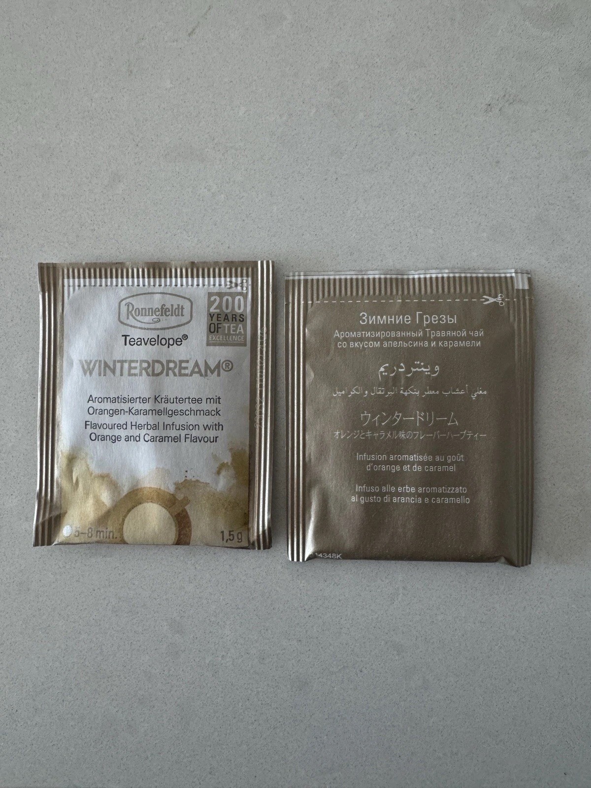 Ronnefeldt Teavelope® 15 Mixed Green, Herbal Infusion Tea Bags. Great Taste!