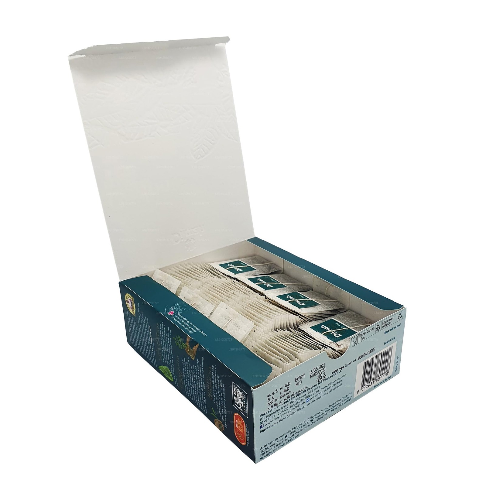 Dilmah Premium Ceylon Tea (200g) 100 Bags 100 Count (Pack of 1)