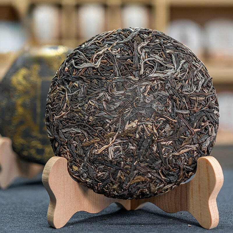 Yunnan Mansong Organic Pu-erh Tea Raw Puerh Tea Cake Pu’er Shengcha 200g
