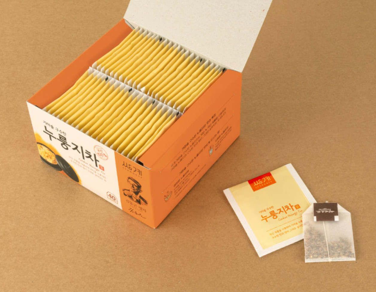 SSANGGYE Caldron Nurungjin Tea Bag 40T