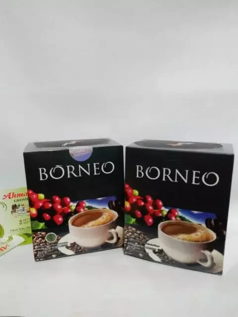 Borneo Coffee Ground Coffee Men’s Sexual Health Stamina Vitality 1BOX 5Pcs
