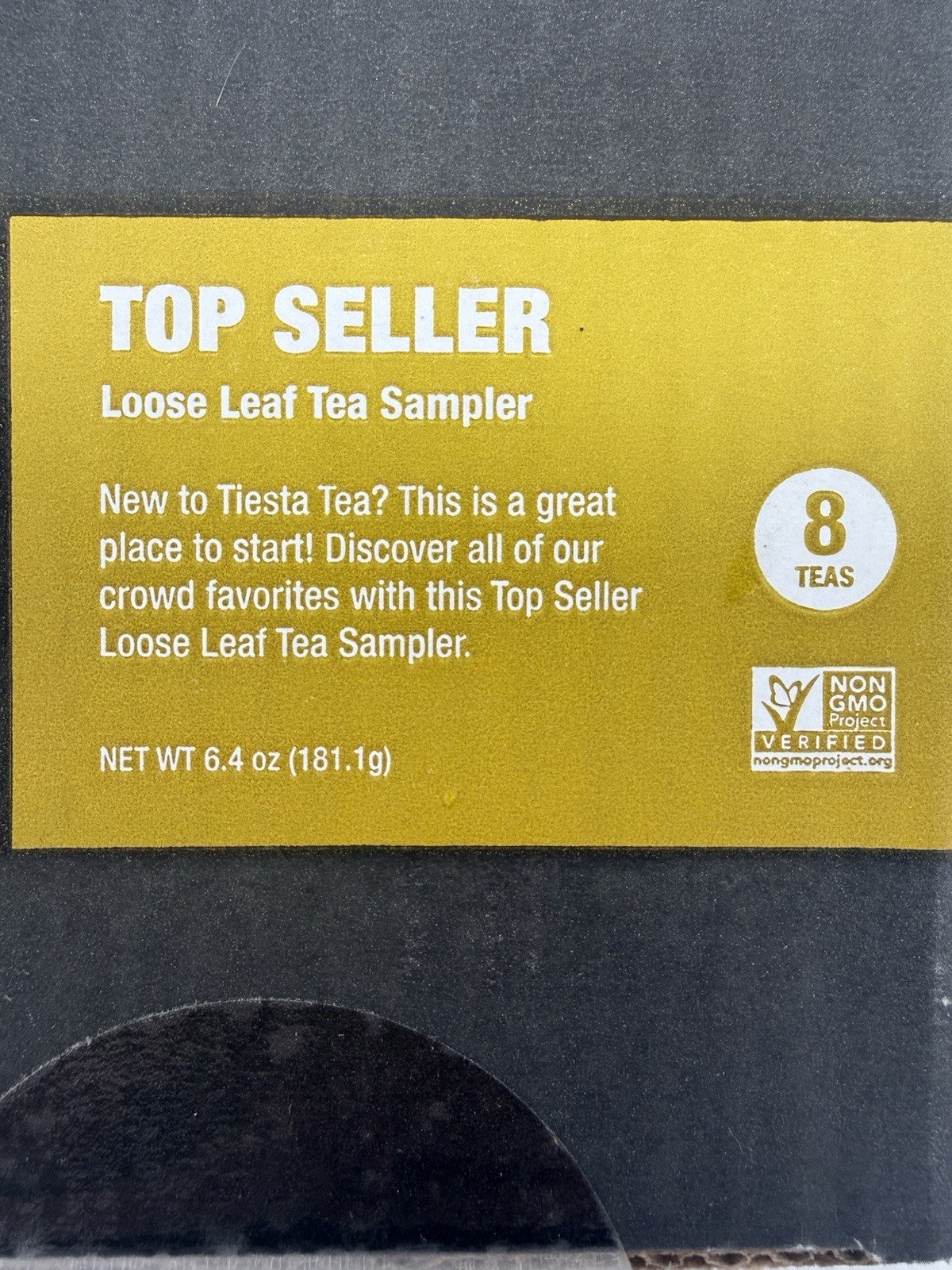 Tiesta Tea Top Seller Sampler Kit Loose Leaf Tea Gift Set 8 Flavors Non-GMO.