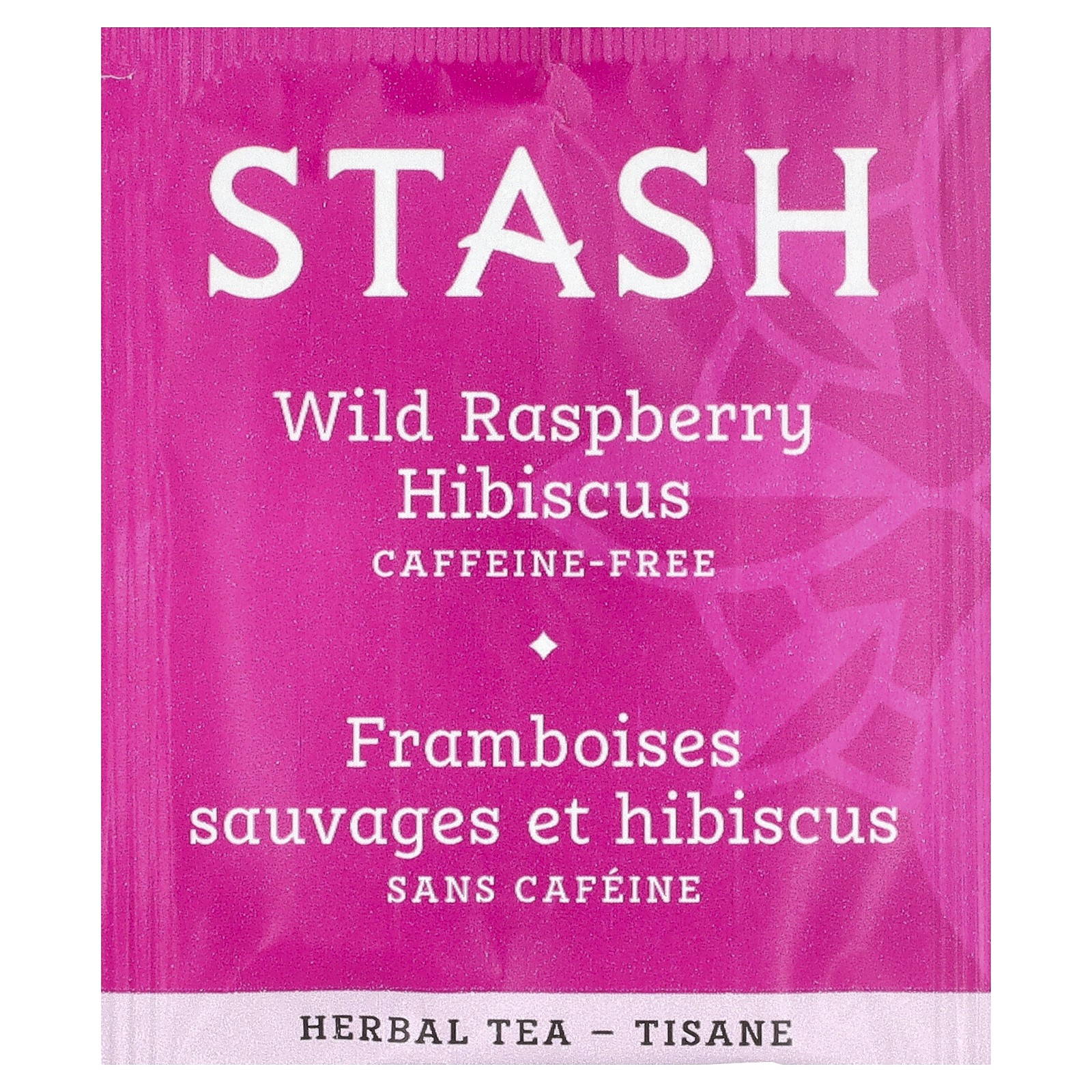 Herbal Tea, Wild Raspberry Hibiscus, Caffeine Free, 20 Tea Bags,1.3 oz (38 g)