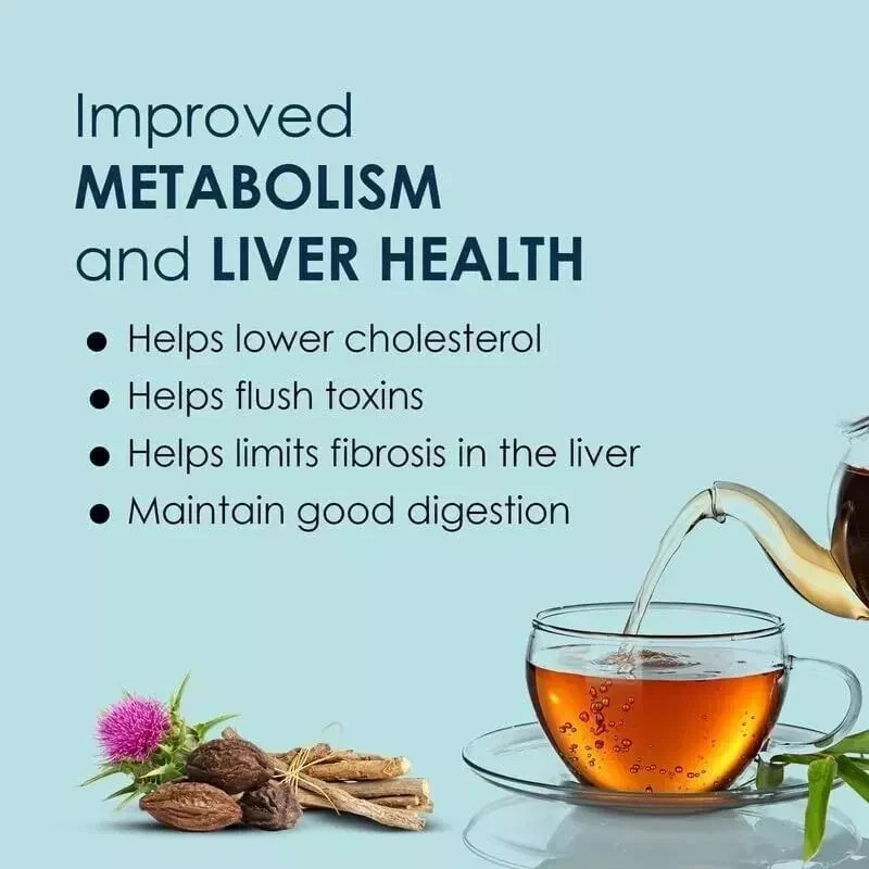 Namhya Liver cleanse Tea with Harad Milk Thistle 100G Free Shipping World Wide