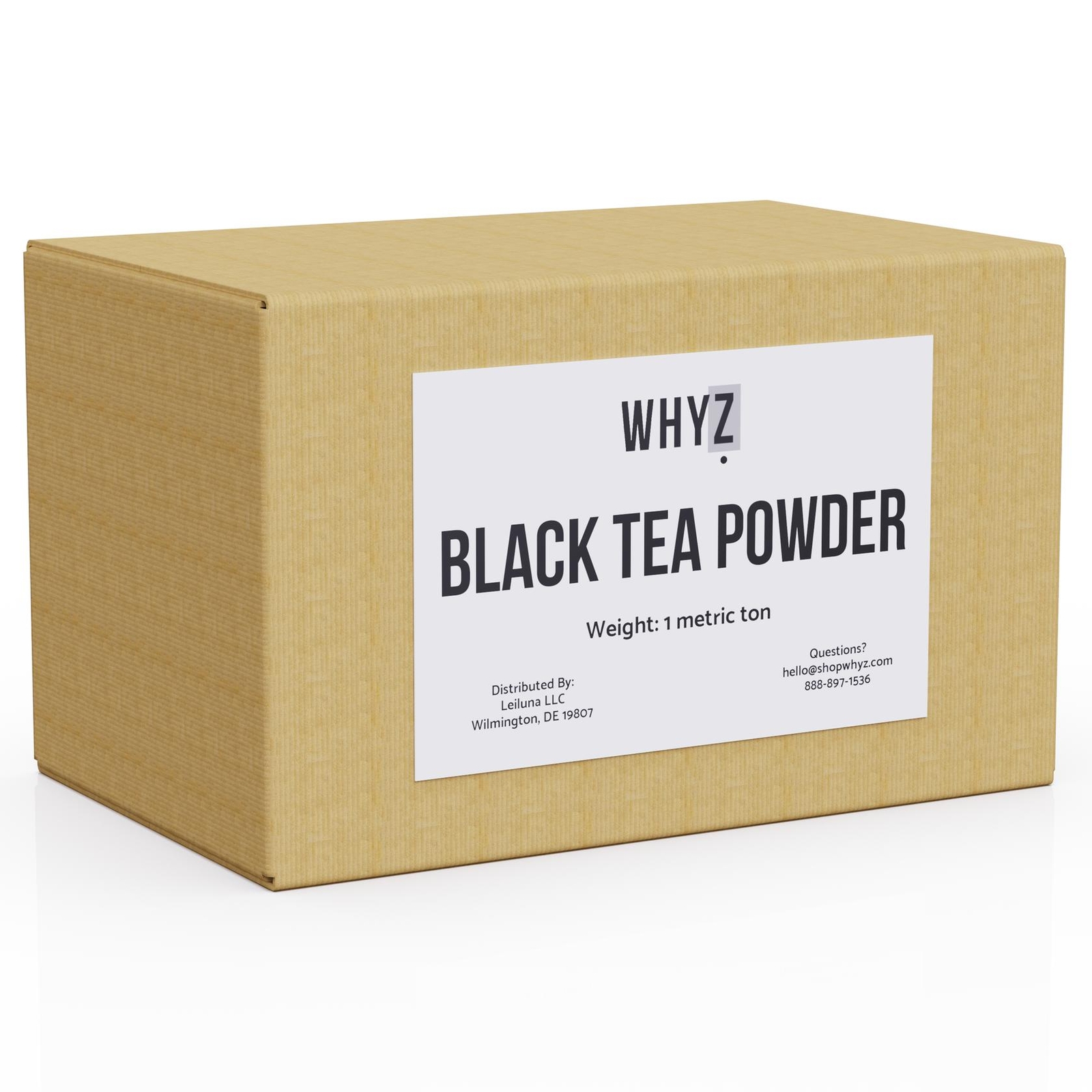 Wholesale Black Tea Powder Natural Low Calorie, 1000kg (2202lbs) Bulk Metric Ton
