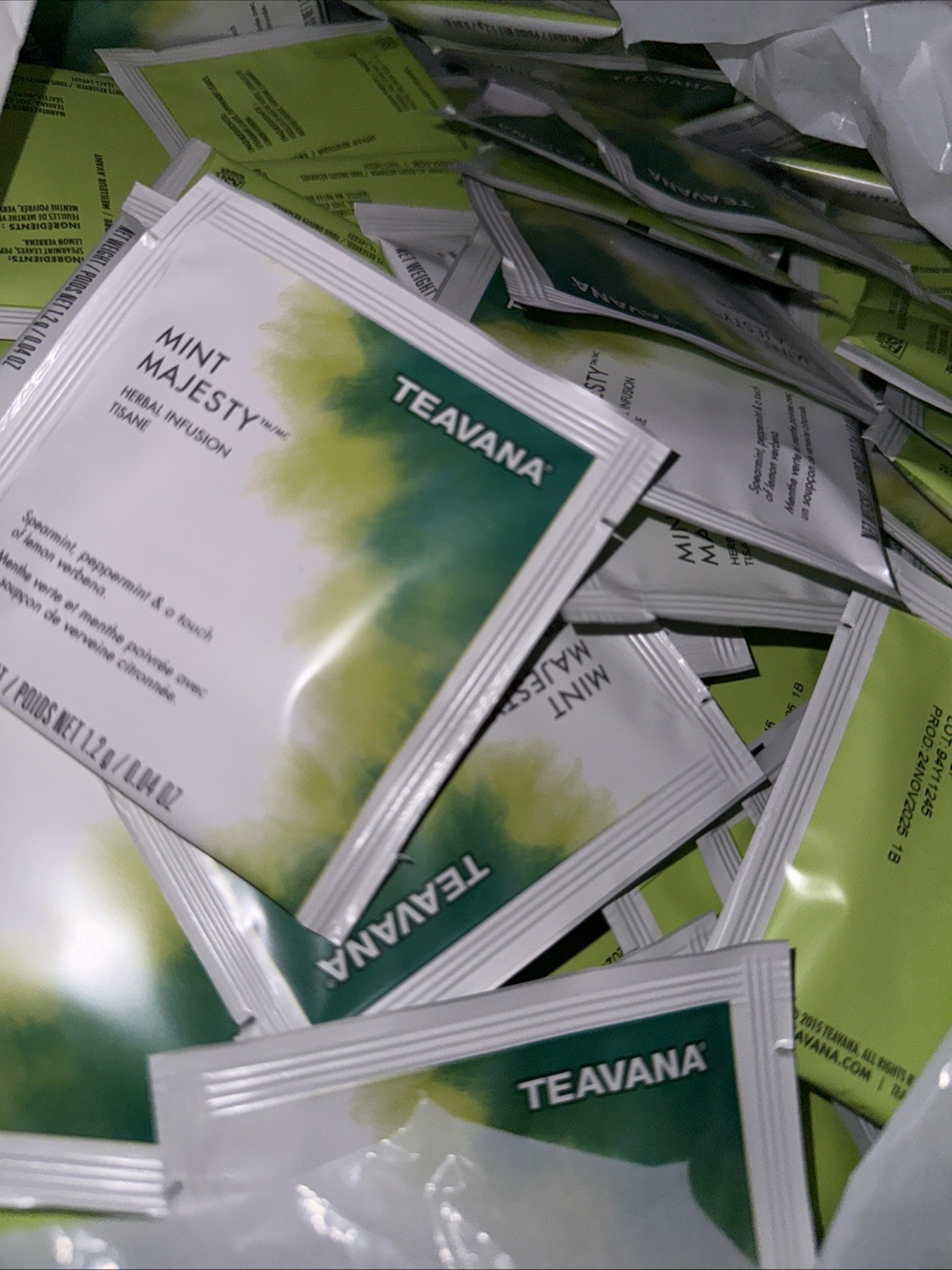Teavana Mint Majesty Sachet – 100 CT BB August 2026