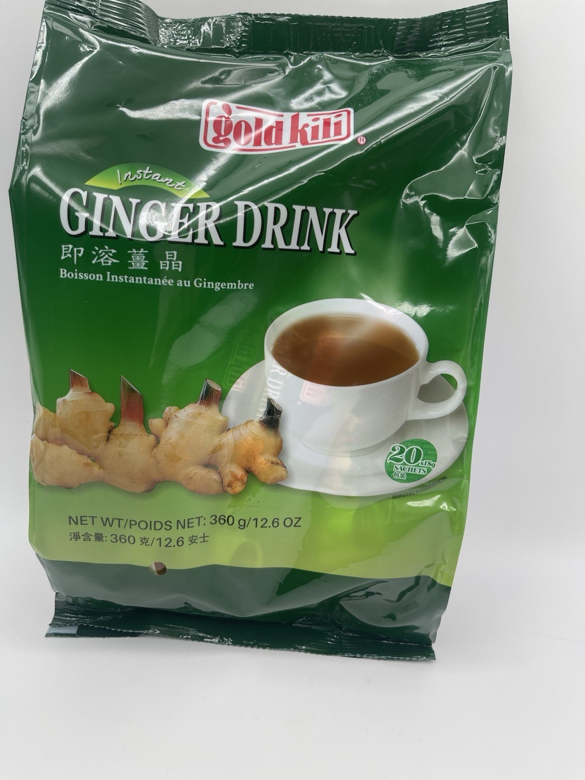 Gold Kili Instant Ginger Tea 20 pieces