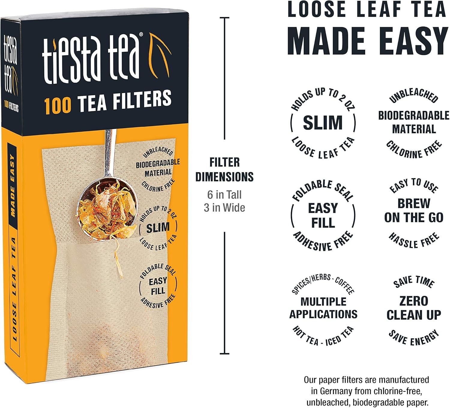 Enhanced Tea Experience with Disposable Filters