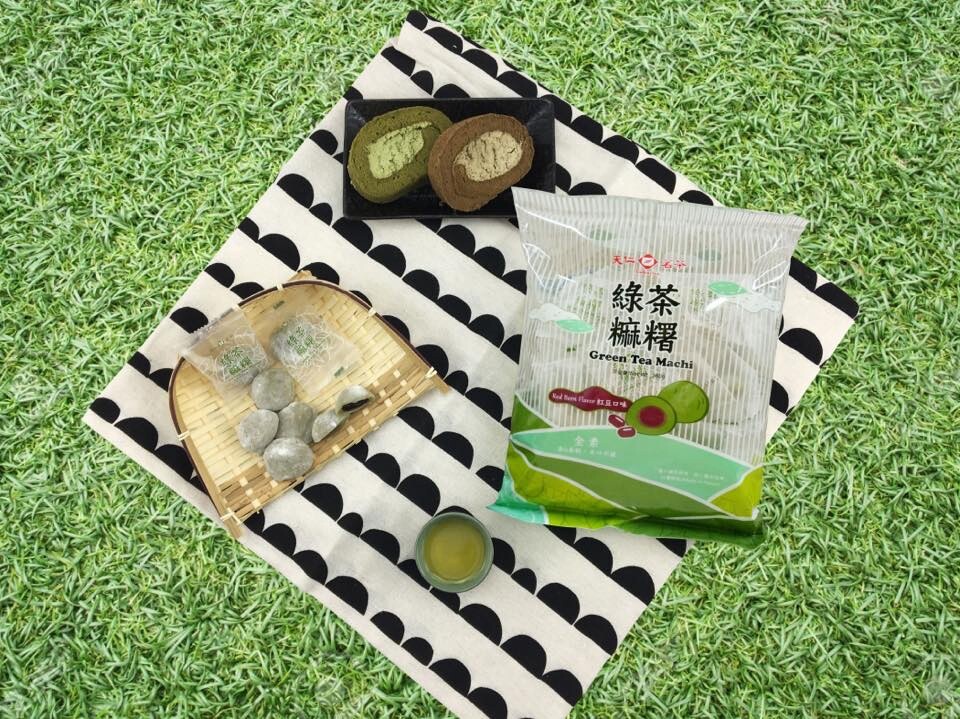 天仁茗茶 Ten Ren’s Tea Green Tea Machi Red Bean Flavor, Green Tea Flavor 360g 綠茶麻糬