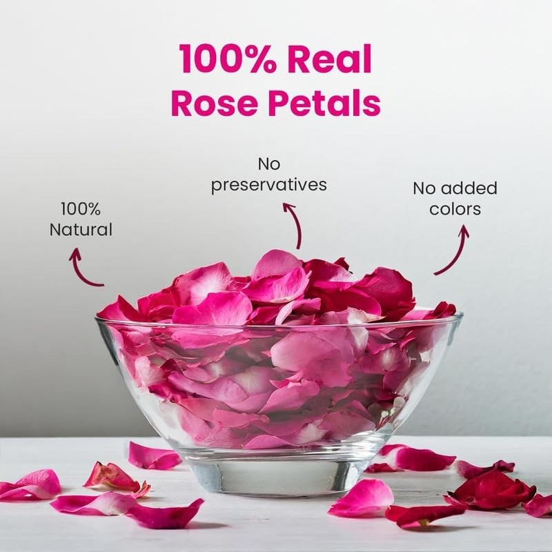 Relaxing Rose Tea – 0.88 Oz Loose Leaves | Vitamin C Rich & Sustainable Farming