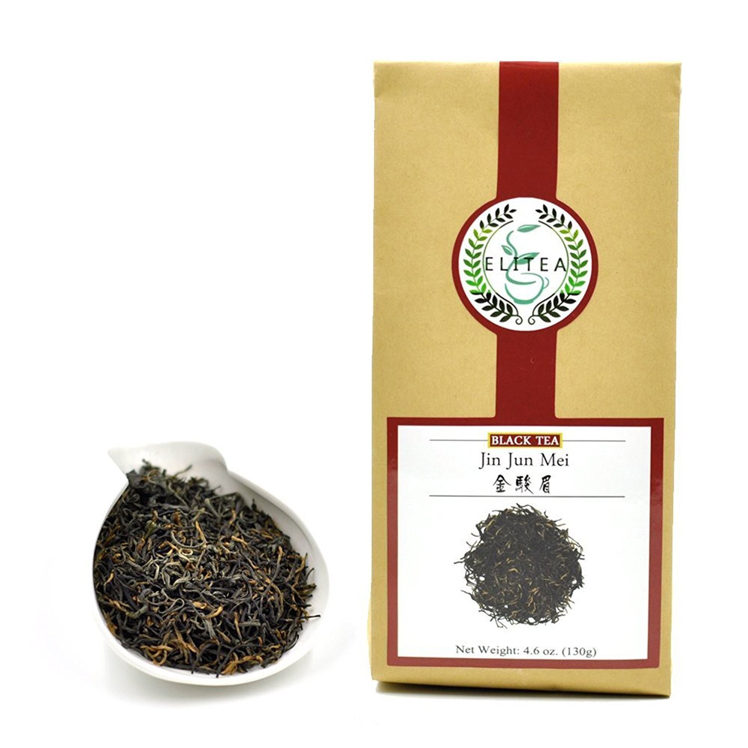 Jin Jun Mei Golden Beautiful Eyebrow Black Tea Loose Leaf 130g 4.6oz Premium
