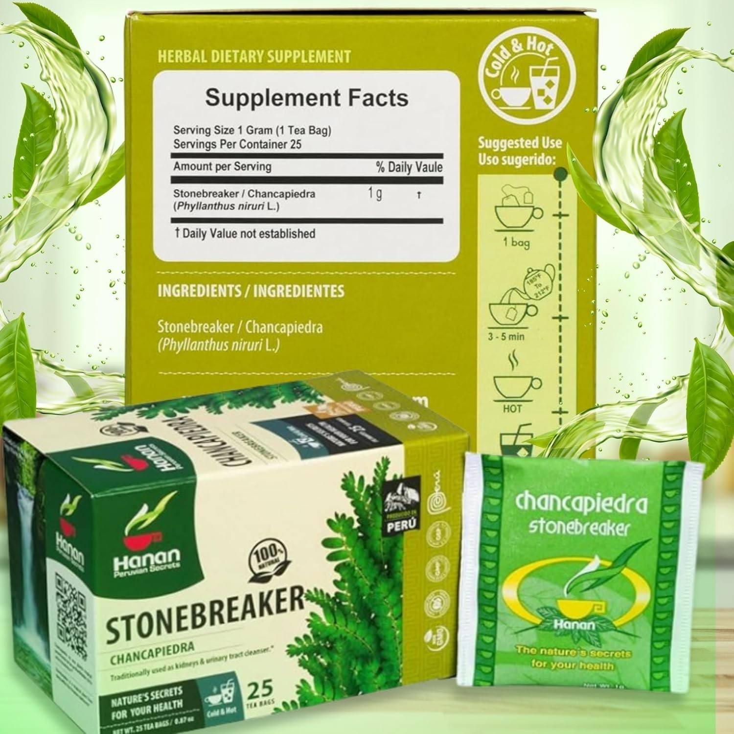 Stonebreaker Tea 100 Teabags – Gall & Digestive Health Blend