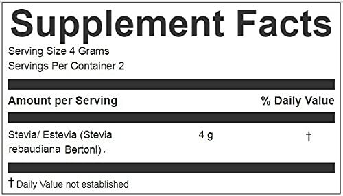 Hanan Peruvian Secrets Estevia | 100% Natural Stevia | 0.32oz / 9g | Natural Swe