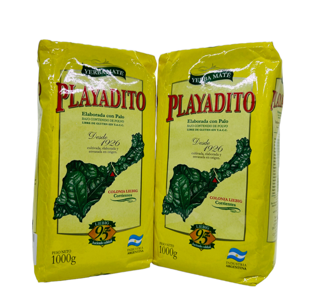 Yerba Mate Playadito – 2.2 LB /1kg / (Pack of 2)