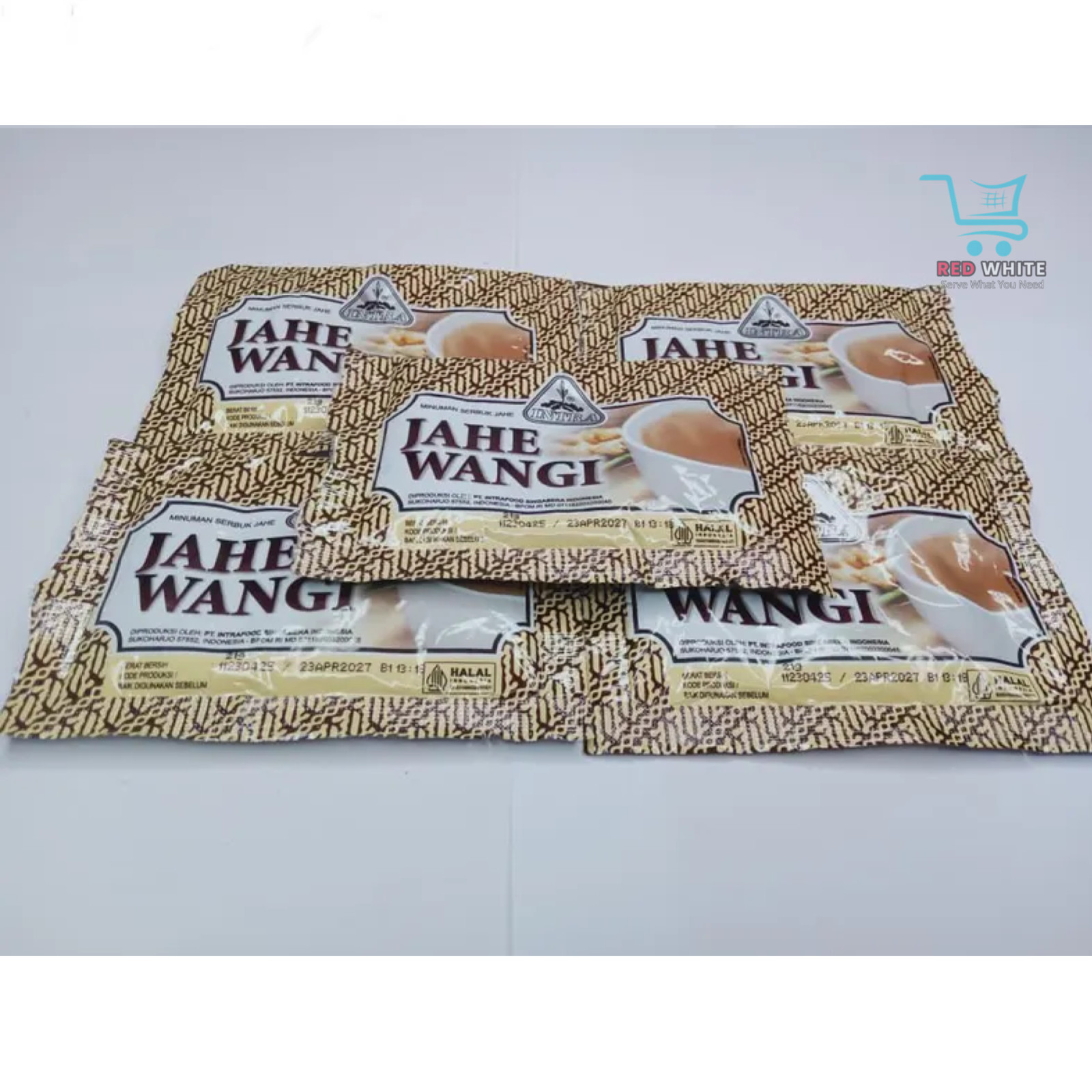 Wedang Jahe Herbal Tea Mix – Indonesian Spiced Ginger Drink 10 sachet