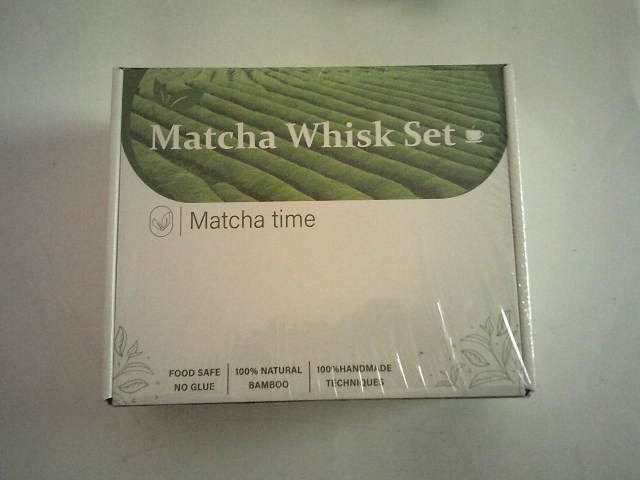 Matcha Whisk Set Bamboo New Free shipping
