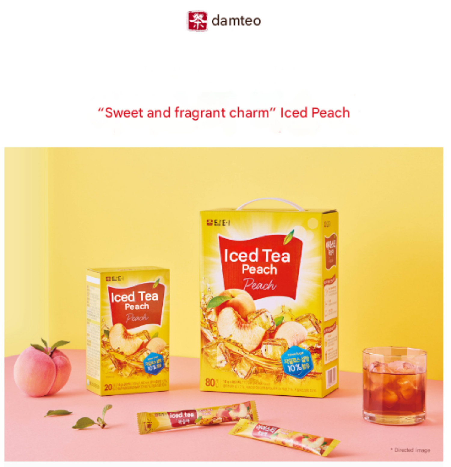 Damteo Iced Tea Peach 280g(14g×20 packs)