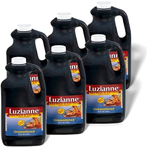 Unsweetened Iced Tea Concentrate – Just Add Water, 64 Fl Oz Bottle, Pack of 6