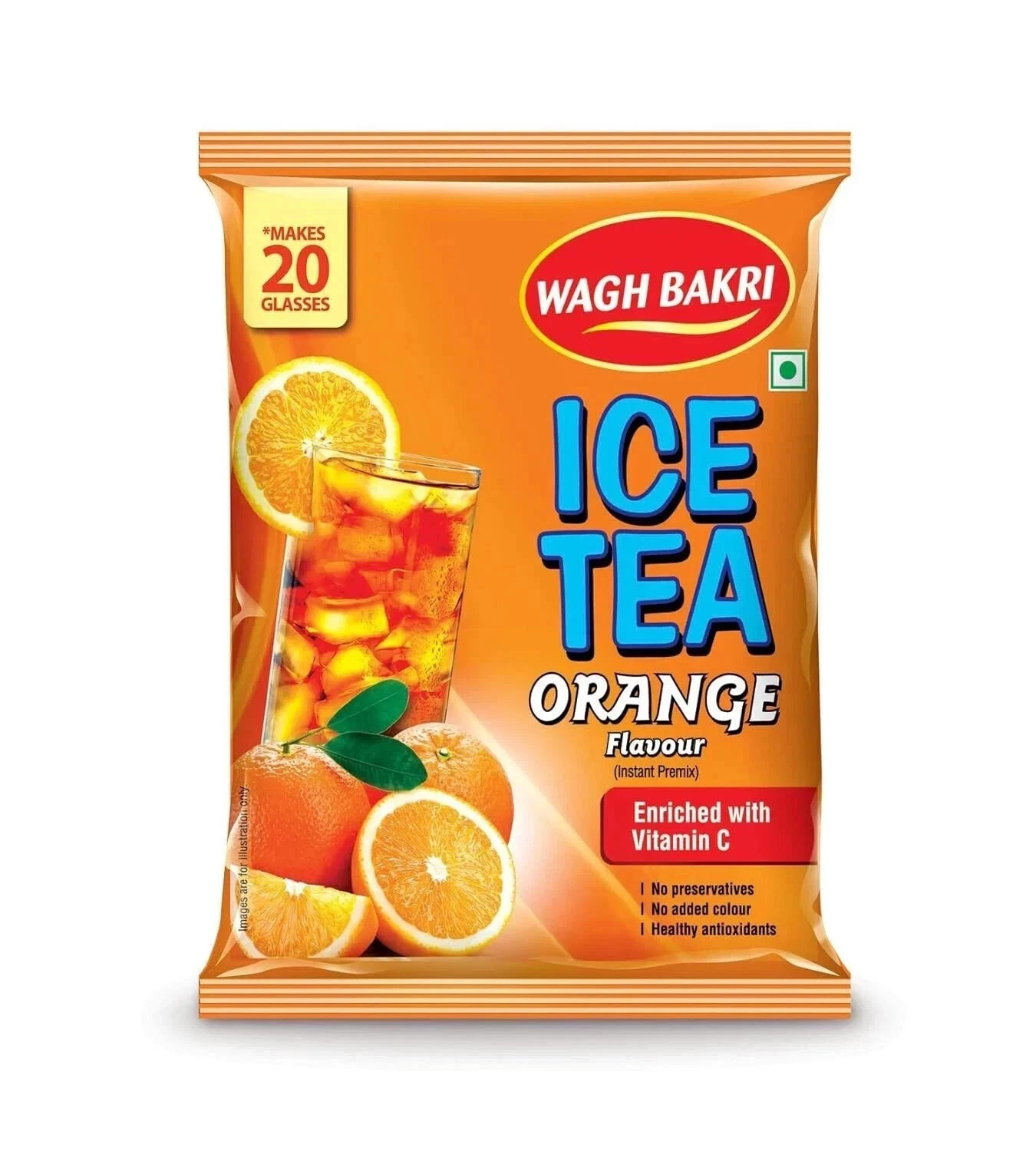 Wagh Bakri Orange Ice Tea, 250g Free Shipping World Wide