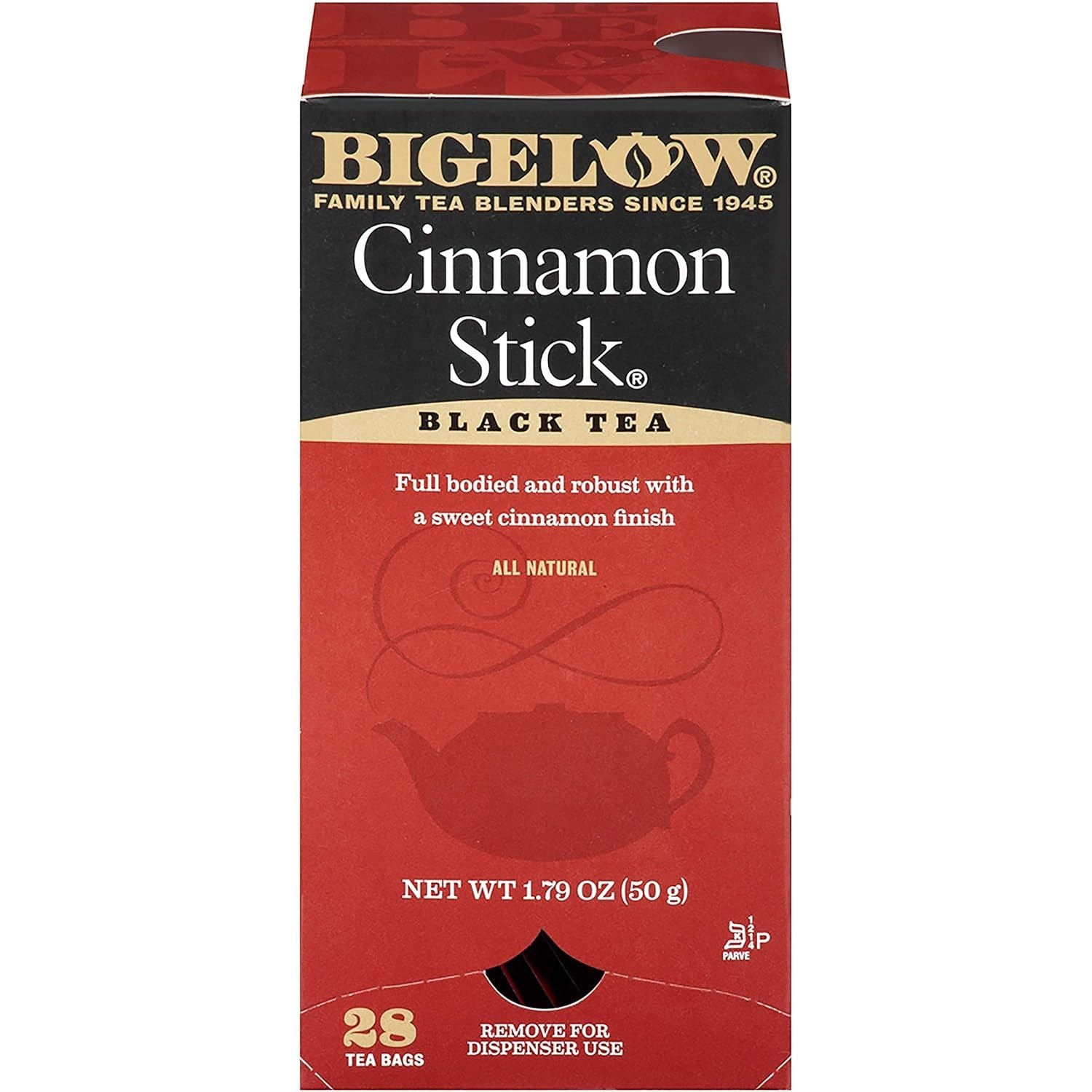 Rich Cinnamon Stick Black Tea, 28 Count – Bold Flavor with Freshness Inside