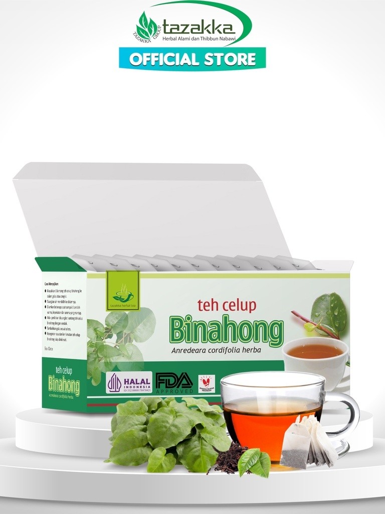 3x Binahong Herbal Tea Bags 40g Bundle 3×20 Sachets 120g Aroma Ritual