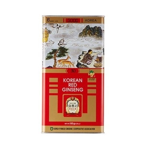Korean 6 Year Red Ginseng Root Good Grade 30 Ji 300g ( 19Root ) 10% Top Grade