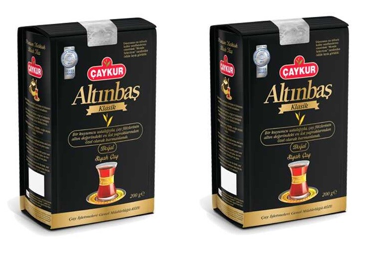 [2 PIECES] Turkish Caykur Altinbas 200 gr * 0 ORIGINAL* EXPRESS SHIPPING *
