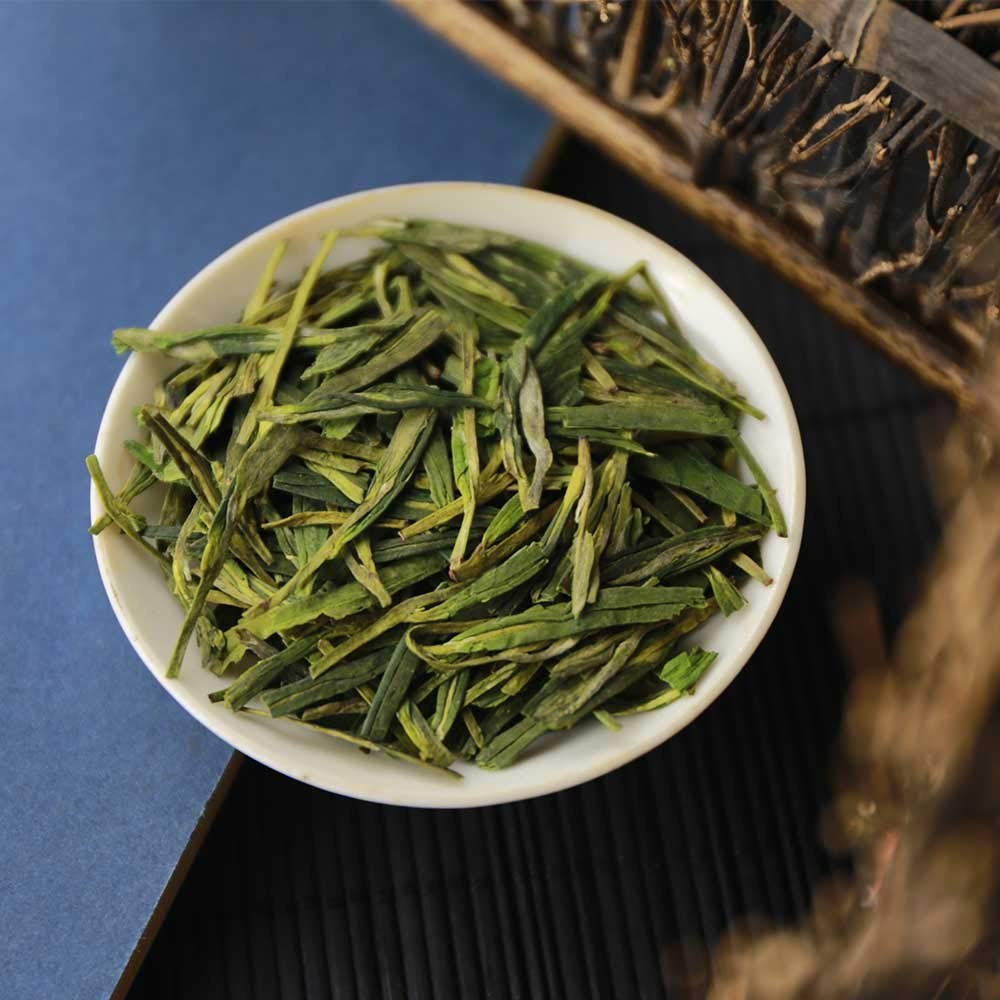 Te Longjing Dragonwell Chino En Hojas Sueltas 250G Sabor Aroma Tostado