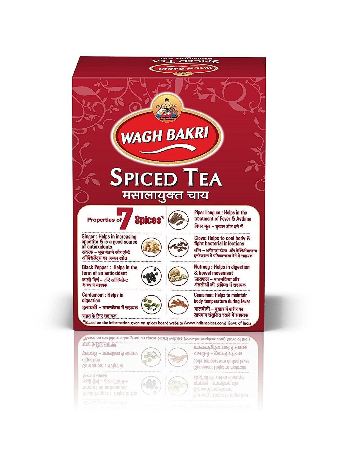 Wagh Bakri Spiced Masala Chai Black tea Indian Breakfast Spices CTC Blend- 8.5OZ