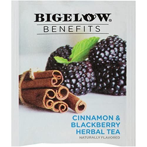 Bigelow Cinnamon & Black Berry Tea – 18 Per Box – (3) Boxes Total