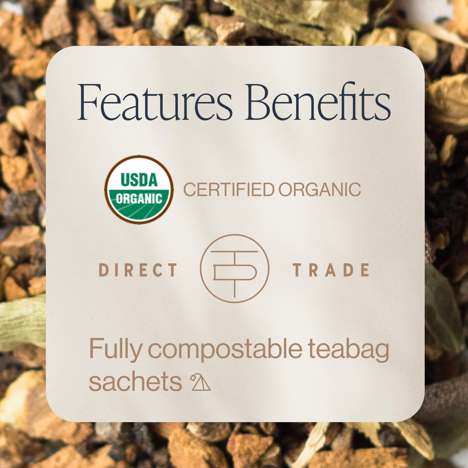 Masala Chai Black Sachet Tea Bag Blend – Organic, Assam with Whole Spices, En…