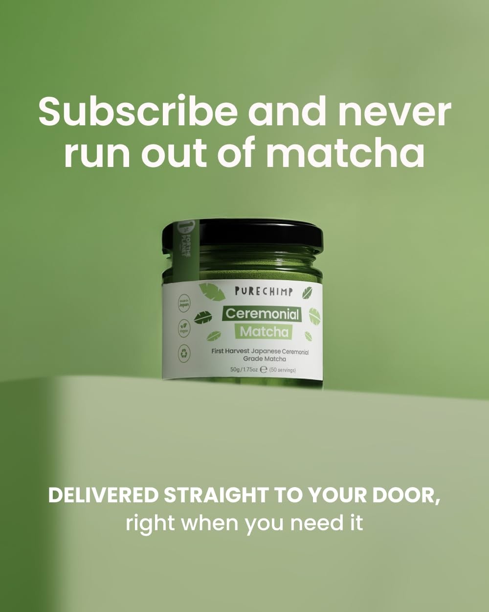 Matcha Green Tea Powder | Regular 50g Jars [Packs Of 2] | Ceremonial Grade Fr…