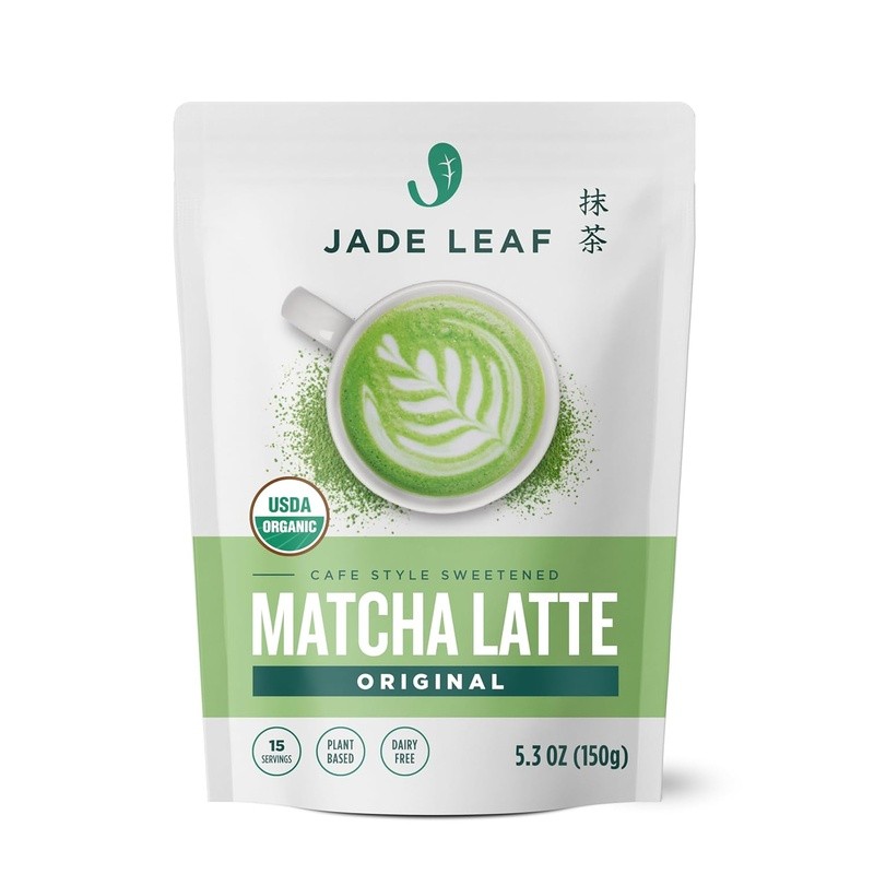 Organic Matcha Powder Blend Easy to Make Caffeinated Beverage Café Style Drink