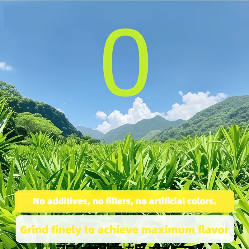 Natural Pandan Leaf Powder Suitable Baking Desserts & Drinks Allergen-Free