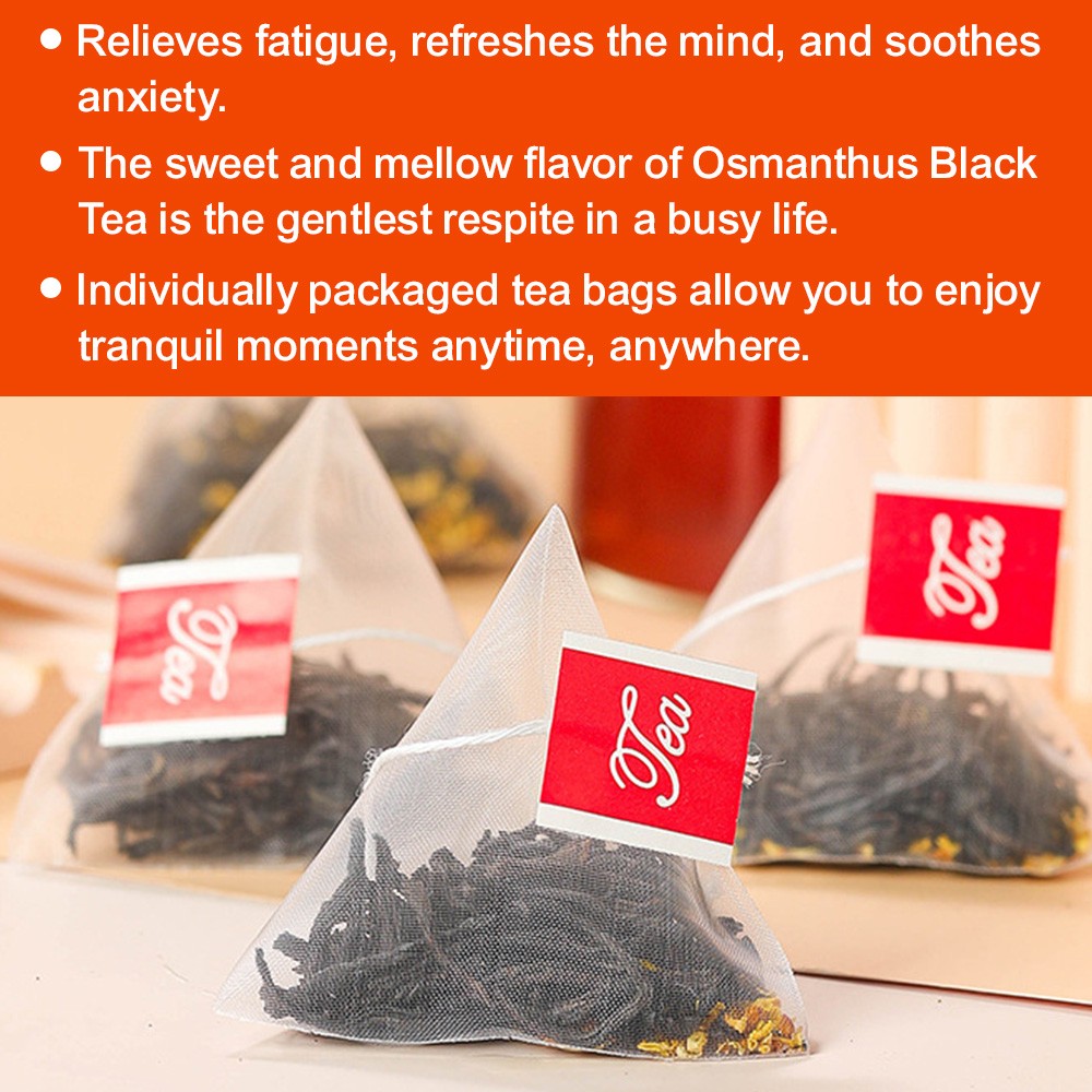 Edible Osmanthus And Black Teaby Tea Light Refreshing Refreshing Cleansing 90 G
