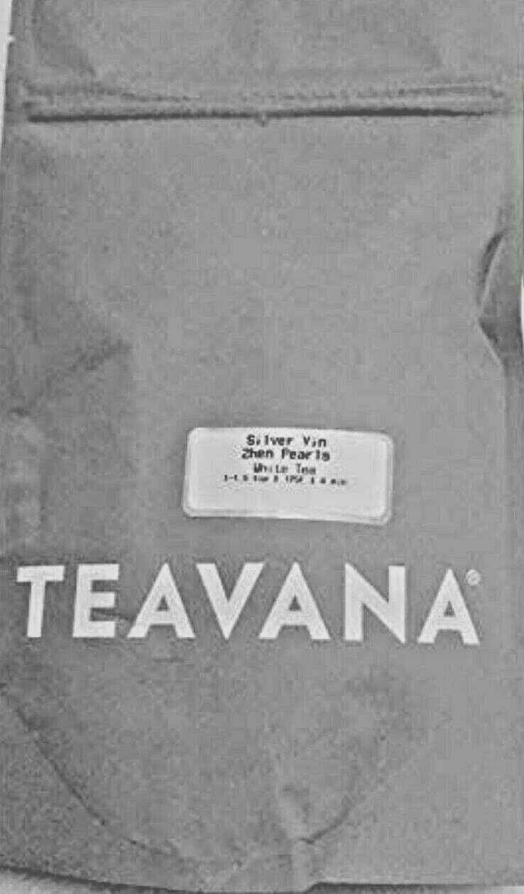 NEW! 🍵 VERY RARE! TEAVANA SILVER YIN ZHEN PEARLS 2 OZ SEALED GRAY BAG ✌️