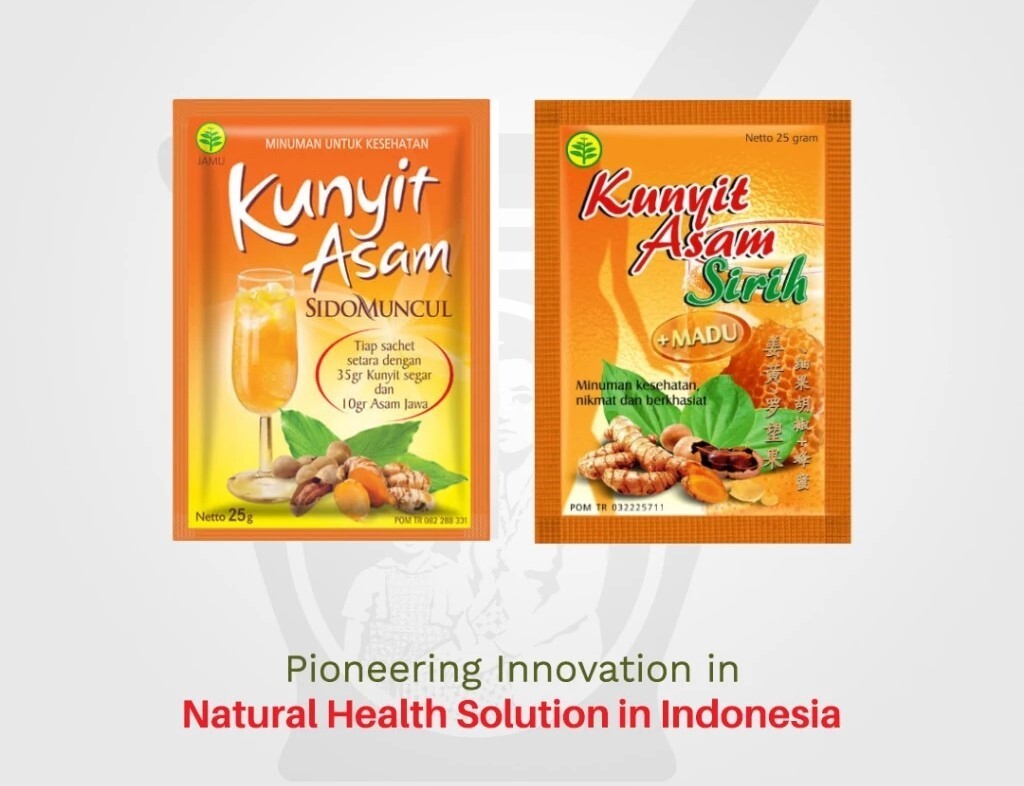 Sidomuncul, Indonesian Jamu Kunyit Asam, (25g x 5sachet) Box of 1