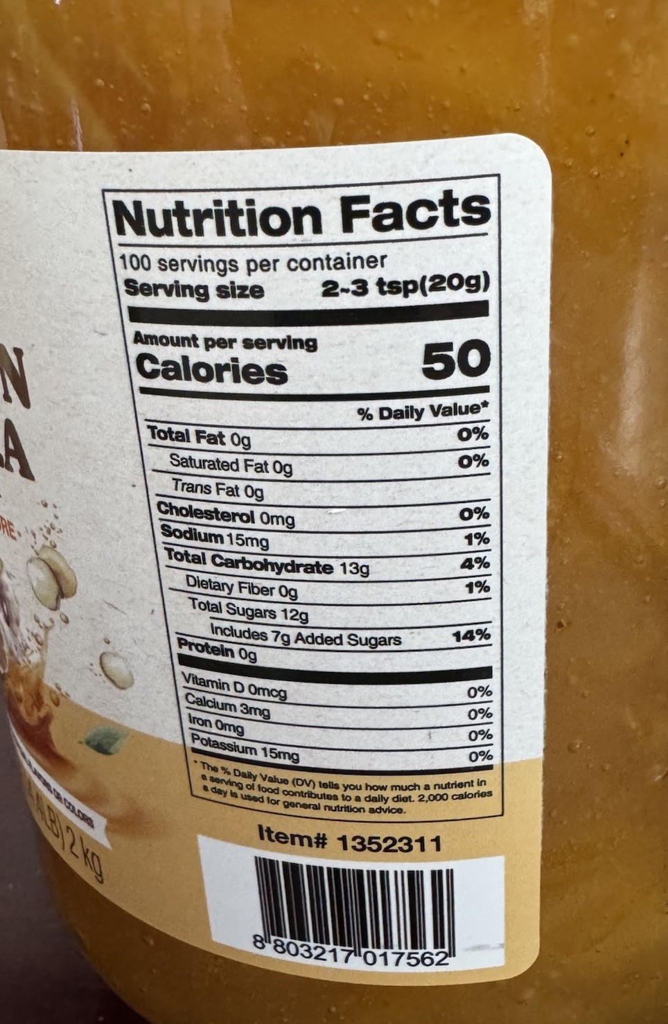 VONBEE HONEY CITRON & GINGER TEA 4.4 Lb