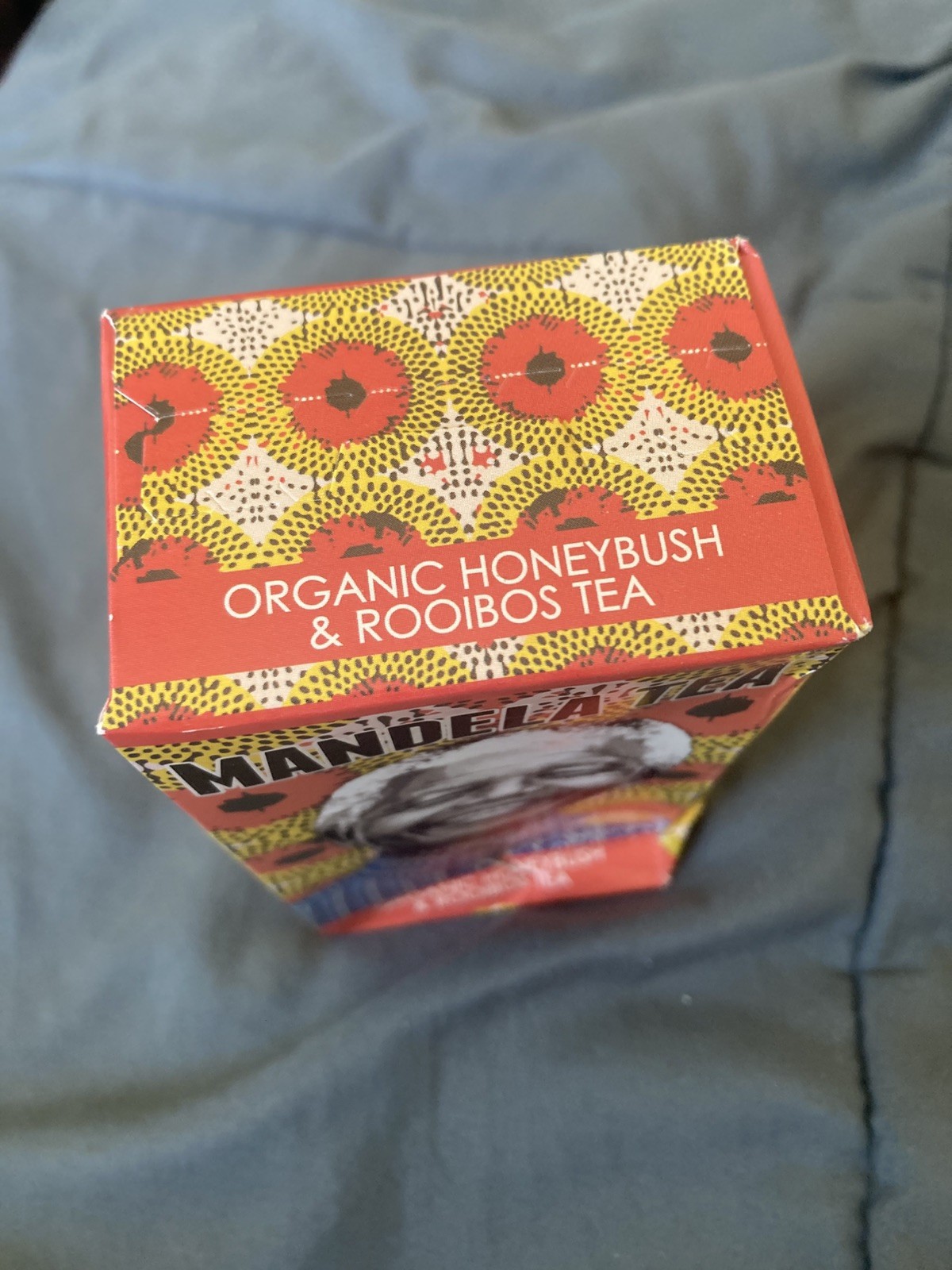 Nelson Mandela 20 Teabags In Box New Organic Honeybush & Rooibos BB10/26