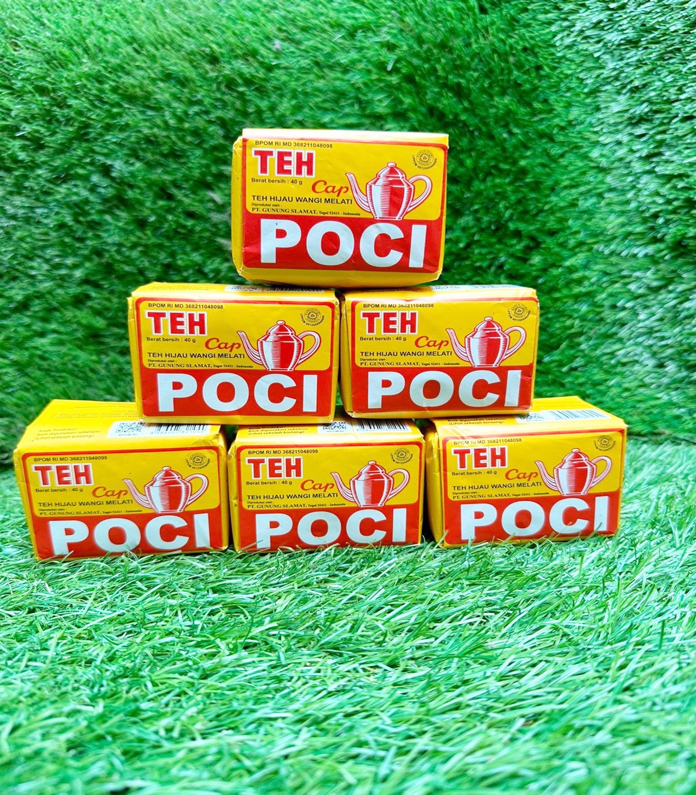 100pcs x 10gr TEH CAP POCI Java Traditio…
